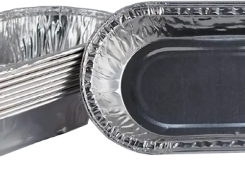 BAKER Oval Alum Tray (OX-6005) 100ml 1 ~item/2023/12/20/02340022_oval_alum_tray_100ml