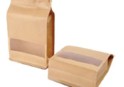 BAKER Flat Bottom Kraft (Window) +zip 14x22cm 1 ~item/2023/12/26/flat_bottom