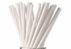 BAKER Paper Straw 1 Color 8 mm (Putih) 1 ~item/2023/12/27/2223