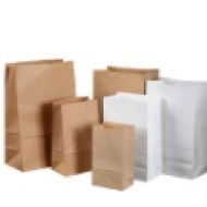 Paper Bag SOS White 20pcs 15x10x315cm