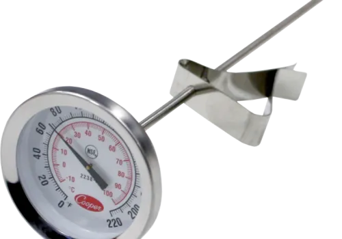 Thermometer ESPRESSO THERMOMETER w/Clip 2"                -10*C to 104*C, Cooper 1 ~item/2024/1/15/05580036_coffee_thermo