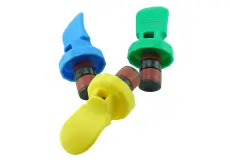 Crockcrew &Opener Bottel Stopper PLC, GREEN (@2pc/pack) 1 ~item/2024/1/15/3002018_3002019_3002020_bottle_stopper_plc