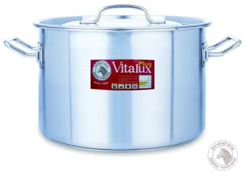 SAUCE PAN & POT Stock Pot 32X23cm (Rivet Handle) Vit 1 ~item/2024/1/15/casserole_32x19_cm_15lt_vitalux