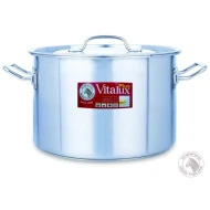 Stock Pot 32X23cm Rivet Handle Vit