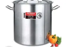 STOCK POT Stock Pot 32x32 cm (25 lt ), VITALUX 1 ~item/2024/1/16/stock_pot_28x28cm17_lt_zebra