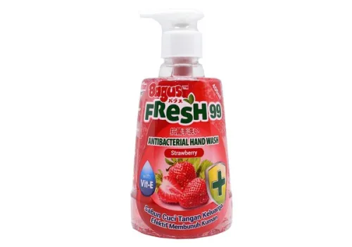 Soap Bagus FRESH 99 Antibacterial Hand Wash Botol 400 ml - Strawberry 1 ~item/2024/1/16/w_22736