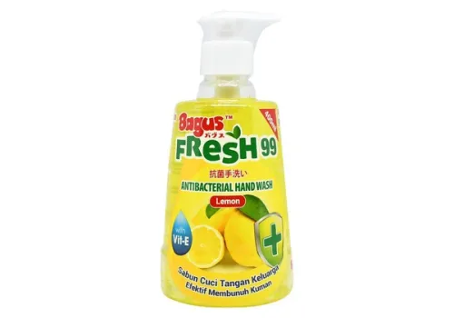 Soap Bagus FRESH 99 Antibacterial Hand Wash Botol 400 ml - Lemon 1 ~item/2024/1/16/w_22737