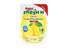 Soap Bagus FRESH 99 Antibacterial Hand Wash Pouch 375 ml - Lemon 1 ~item/2024/1/16/w_22741