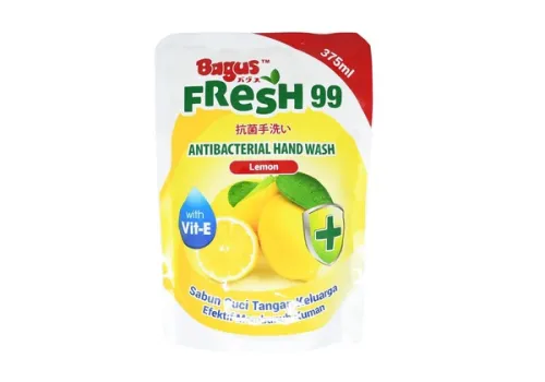 Soap Bagus FRESH 99 Antibacterial Hand Wash Pouch 375 ml - Lemon 1 ~item/2024/1/16/w_22741