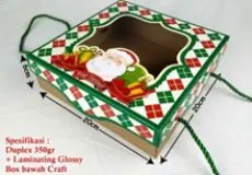 Cake Box CAKE BOX 20x20x5cm @2pc 1 ~item/2024/1/18/170786