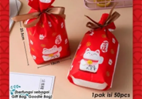 Bag GOODIE BAG 15x23,5cm Candy Bag CNY#1 @10pc 1 ~item/2024/1/18/170852