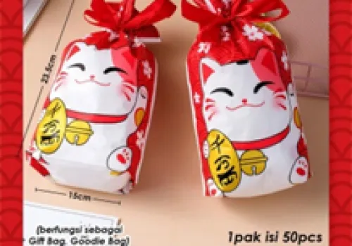 Bag GOODIE BAG 15x23,5cm Candy Bag CNY#2 @10pc  1 ~item/2024/1/18/170853