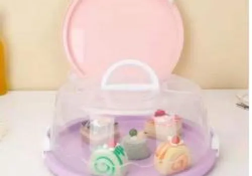 Cake Box CAKE CONTAINER BULAT   1 ~item/2024/1/19/cake_container_cct0001