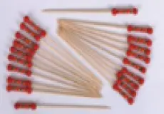 Accecories Bar Tools Red double pear Cocktail Pick 120mm  (1 bag : 100 pc ) 1 ~item/2024/1/20/06680052