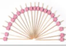 Accecories Bar Tools Pink Flower Cocktail Pick 120mm (20pcs) 1 ~item/2024/1/20/06680056