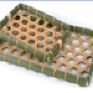 Square flat rattan 30023020 mm