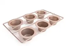 Pan & Sheet Pan 6 Cup Popover Pan 380*225*45mm 1 ~item/2024/1/20/wk4754