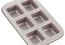 Pan & Sheet Pan 6 CUP NON-STICK SQUARE MOULD 266*181*41 1 ~item/2024/1/20/wk9150