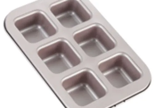 Pan & Sheet Pan 6 CUP NON-STICK SQUARE MOULD 266*181*41 1 ~item/2024/1/20/wk9150