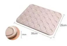 Pan & Sheet Pan L. MACARON GOLD 30 CUP 30.2 x 25 cm 1 ~item/2024/1/22/lmc0003