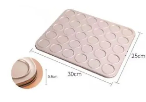 Pan & Sheet Pan L. MACARON GOLD 30 CUP 30.2 x 25 cm 1 ~item/2024/1/22/lmc0003