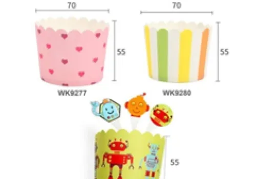 Bakery Paper Product PAPER BAKING CUP(Rainbow) ∮70*∮61*55  1 ~item/2024/1/22/wk9280__81