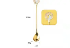 Flatware CAKE SPOON MERMAID GOLD 1 ~item/2024/1/23/sen0018