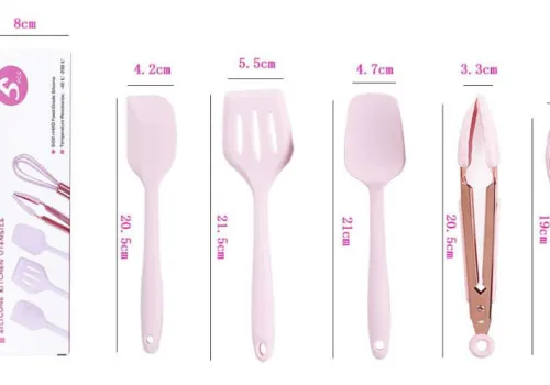 Scrapper & Spatula SPATULA SET 5PC ROSEGOLD PINK 21.8 x 8 cm 1 ~item/2024/1/23/sps0014_2