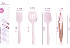 Scrapper & Spatula SPATULA SET 5PC ROSEGOLD PINK 21.8 x 8 cm 1 ~item/2024/1/23/sps0014_2