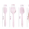 SPATULA SET 5PC ROSEGOLD PINK 218 x 8 cm