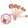 SENDOK TAKAR ROSEGOLD PRE 6 PC Rosegold