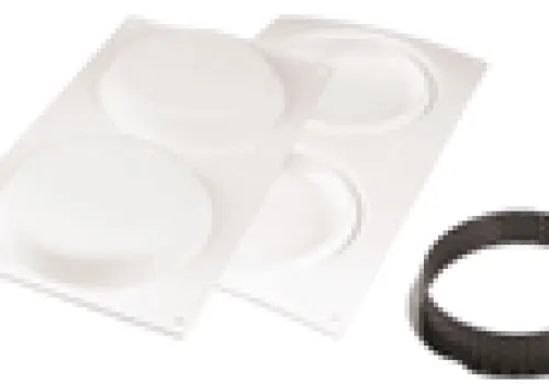 Mold KIT TARTE RING ř150 MM - SET SILICONE MOULD ř122 MM + 2 RINGS 1 ~item/2024/1/24/25_244_87_0065