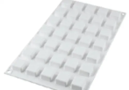 Mold MICRO SQUARE . SILICONE MOULD  SIZE  21 x 21 MM . H 13 MM 1 ~item/2024/1/24/36_225_87_0065