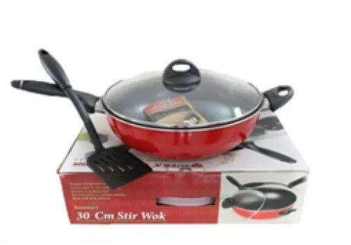 Wok Stir Wok 30cm + Glass Lid + N.Spatula SUSTW30+ 1 ~item/2024/1/25/15620024__26