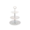 CS Plastic 3 Tier Round Vintage