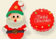 Topper Clay Santa Tulisan Merah 2pcs 1 ~item/2024/1/25/lcn_2213