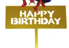 Topper Mini Topper Acrylic HBD Spiderman 1 ~item/2024/1/25/p20