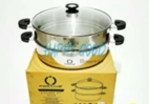 Steamer FORTIUS STEAMER SET 2 PIECE WITH GLASS LID 40 CM 1 ~item/2024/1/26/14840132