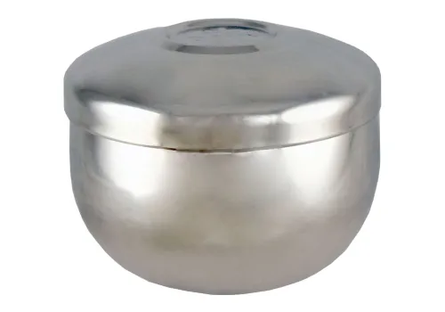 Mixing Bowl & Tray Rice Bowl w/ Lid Stainless 1 ~item/2024/1/26/pm0730k_rice_bowl_with_lid_ss