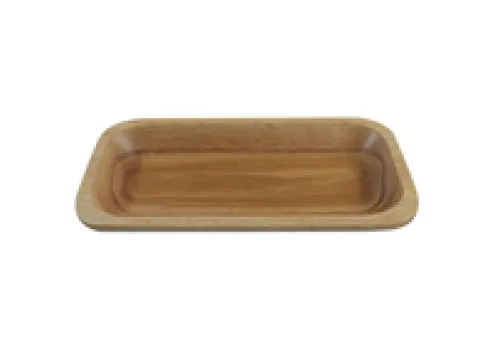 Bamboo MH Rectangle Plate 20.5 x 10.7 cm Mahoni 1 ~item/2024/1/27/07400040