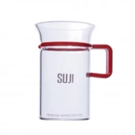 Mug 90 Plastic Handle Red