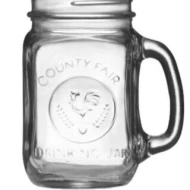 450ml Mason Jar  Country Fair Ayam