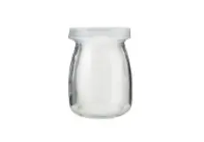 Bottle 100ml Short Pudding Glass Bottle with plastic cover 1 ~item/2024/1/3/edsa