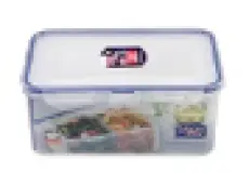 Container parts HPL825B - RECTANGULAR SHORT FOOD CONTAINER 2.3L W/Divider 1 ~item/2024/1/30/69