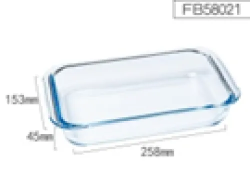 Table Top Glass Baking Pan 258x153x45mm 1 ~item/2024/1/30/fb58021