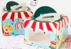 Cake Box Cute Circus Cake Box uk. 15x15x12 cm @5pc 1 ~item/2024/1/31/121180050