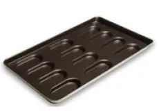 Pan & Sheet Pan Hot Dog Bun Pan(Non-stick)-12 Indents 1 ~item/2024/1/31/sn1643