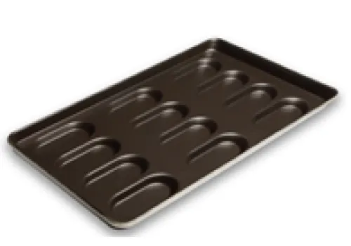 Pan & Sheet Pan Hot Dog Bun Pan(Non-stick)-12 Indents 1 ~item/2024/1/31/sn1643