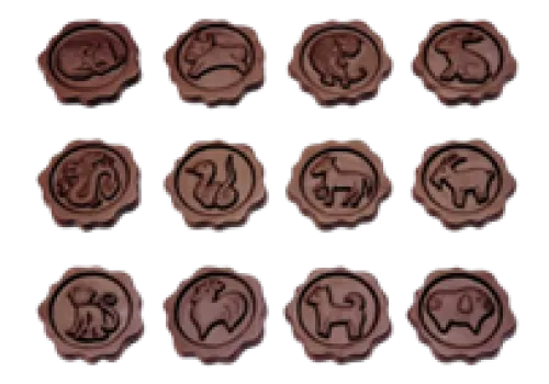 Mold Chocolate Mould Chinese Zodiac 1 ~item/2024/1/31/sn3061