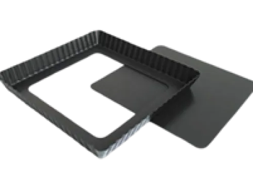 Pan & Sheet Pan Rectangular Fluted Tart Mould-Removable Bottom(Hard Anodized) 210*210*25 1 ~item/2024/1/31/sn5577